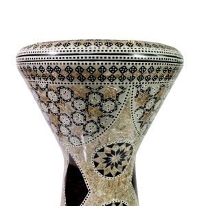 داربوکا جوهرالفن سایز8/75طرح سیارات عاج DARBUKA gawharetelfan